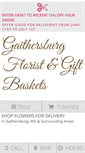 Mobile Screenshot of gaithersburgfloristmd.com